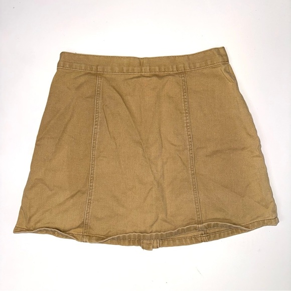 Urban Outfitters BDG Khaki Button-front Skirt Size Medium - Picture 11 of 11